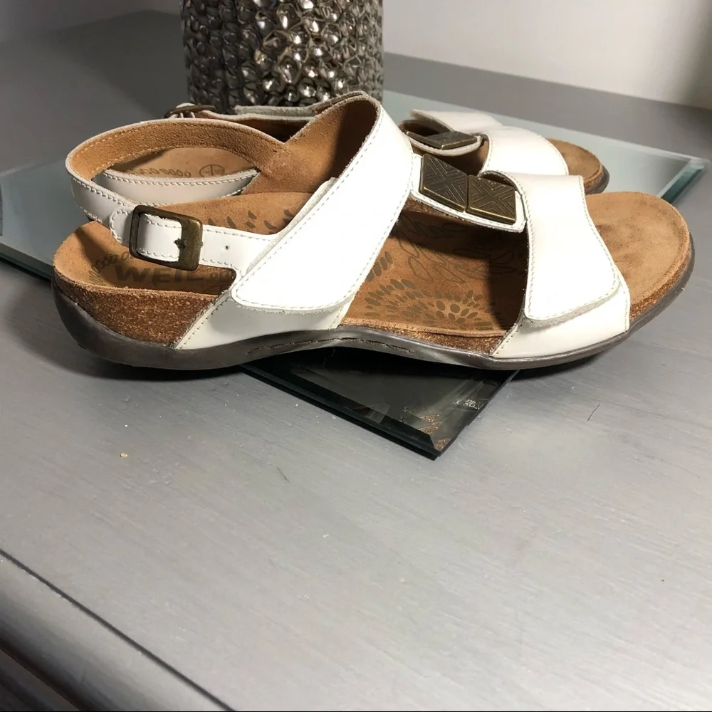 dr.andrew Weil Orthoheel Leather Sandals |